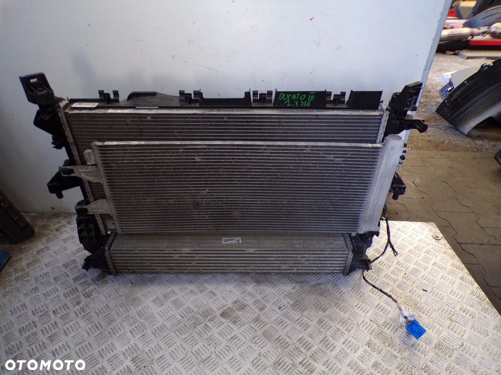 KOMPLET CHŁODNIC CHŁODNICA FIAT DUCATO III 2.3 JTD - 1