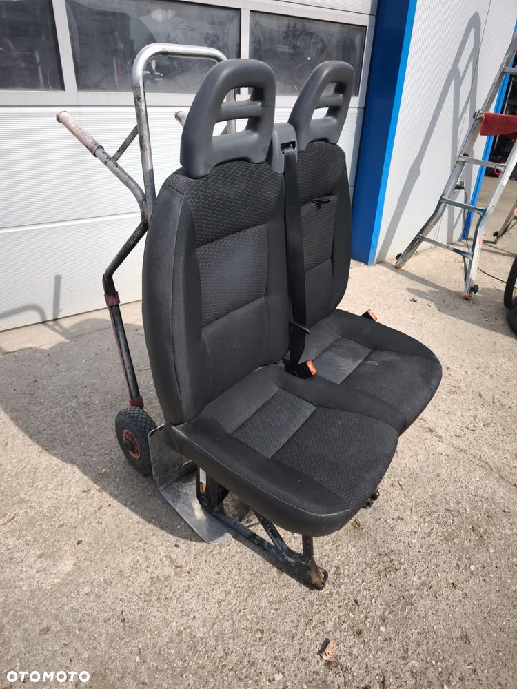 Fotel ławka dwójka pasażera Citroen Jumper Peugeot Boxer Fiat Ducato III 2006-2024 - 2