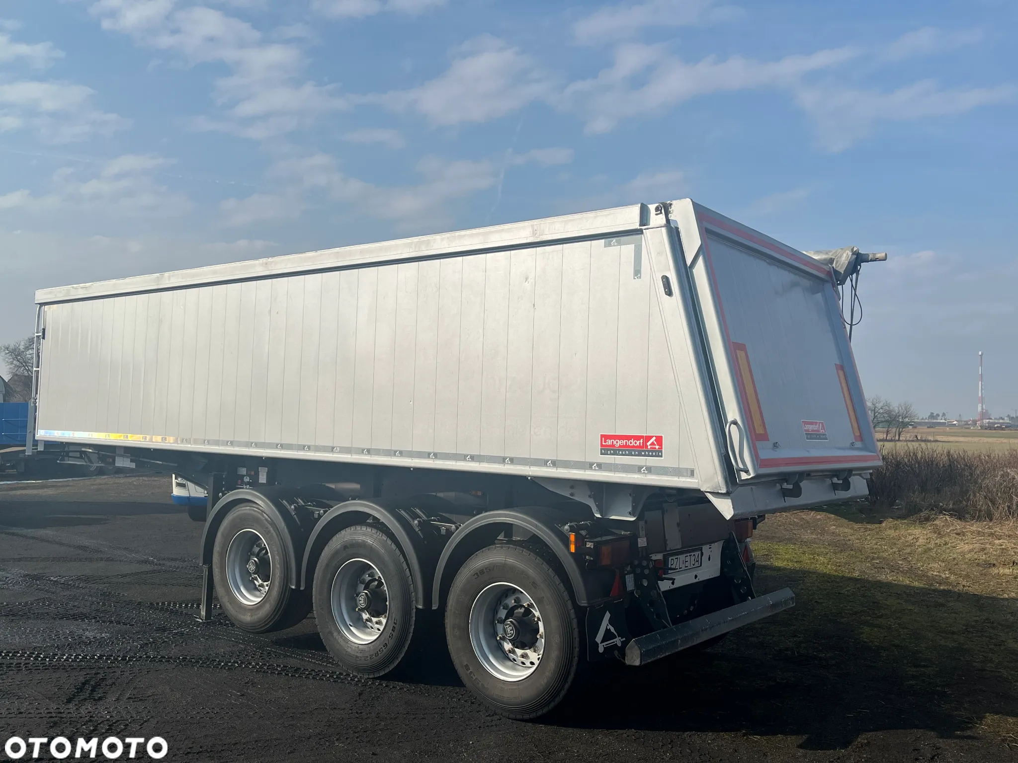 Langendorf SKA 24/31 5300kg 2020r naczepa wywrotka ski24 - 2