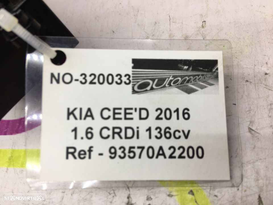 Comando de Vidros Frt / Esq KIA CEED de 2016 - Ref : 93570A2200 - NO320033 - 4