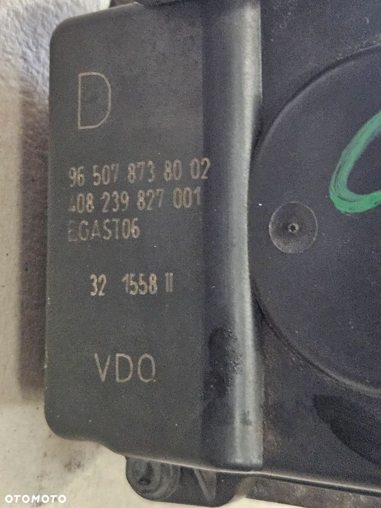 Peugeot 307 407 Citroen C4 C5 1.8 2.0 16V przepustnica  9648053780 9652682880    9650787380 - 6