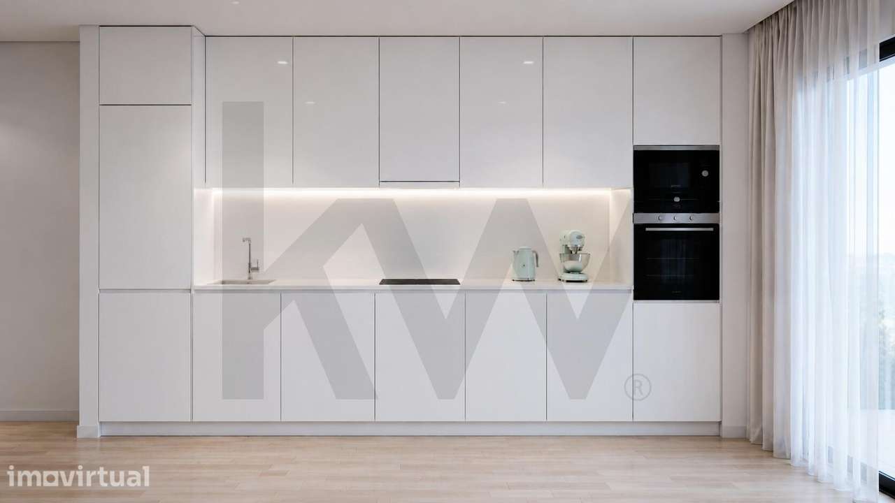 Apartamento T2, com varanda e lugar de garagem à venda em Freamunde - Grande imagem: 4/11