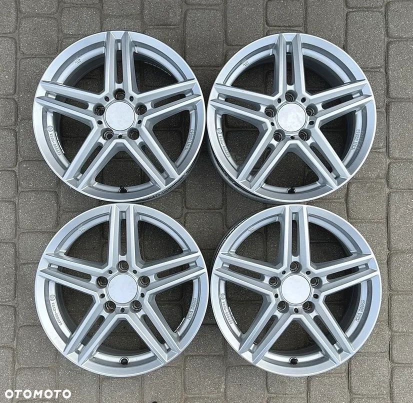 ALUFELGI 16 FELGI ALUMINIOWE ALUSY VW SKODA SEAT AUDI MERCEDES 5x112 ET48 7Jx16H2 R16 - 6