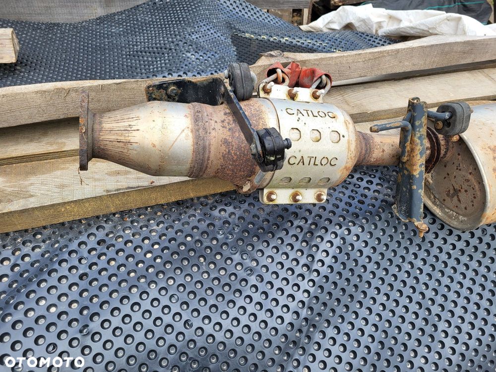 Iveco Daily Wydech Tłumik końcowy katalizator siatka - 3