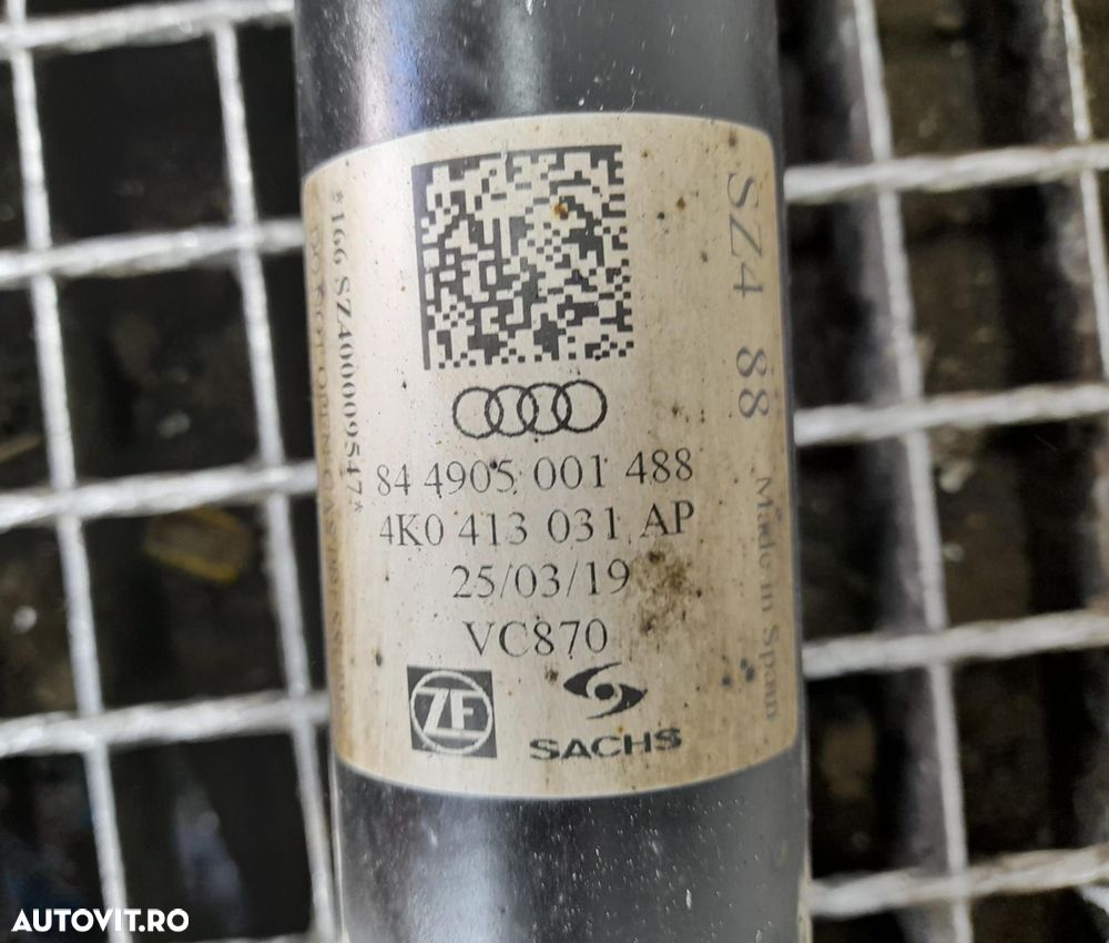 Amortizor cu arc fata 4K0413031AP 2.0 DKNA +hybrid Audi A6 C8 [2018 - - 2