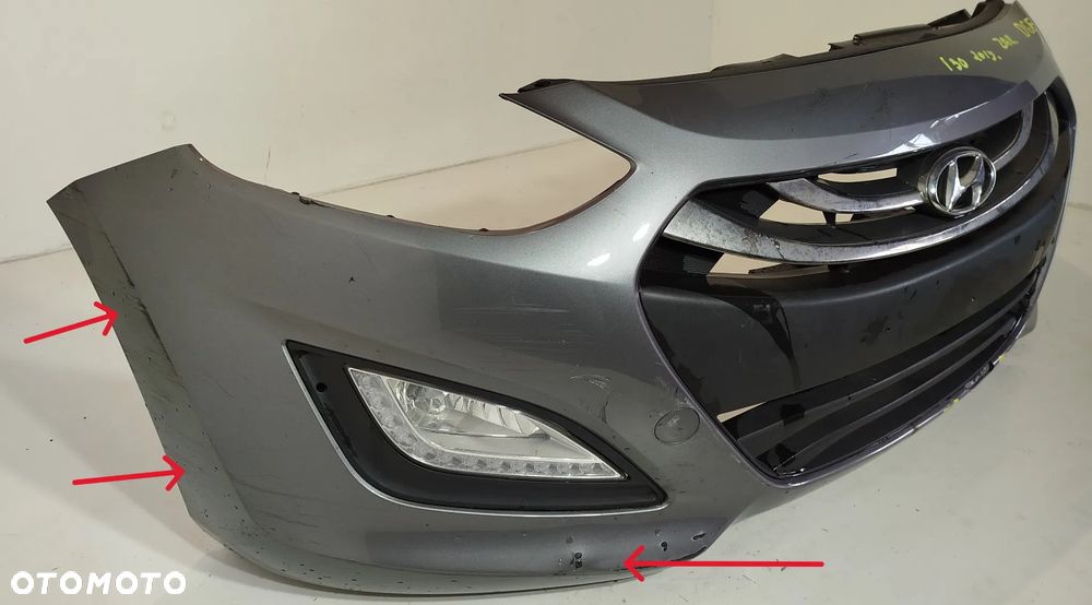 zderzak przedni przód GRILL HYUNDAI I30 II 2 11-14 zar - 3