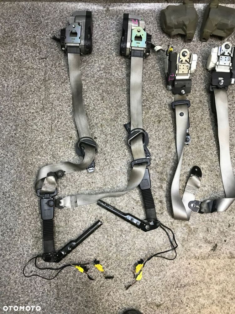 W251 zestaw pasy przod tyl poduszka kierowcy napinacze modul AIRBAG 6 osob - 7