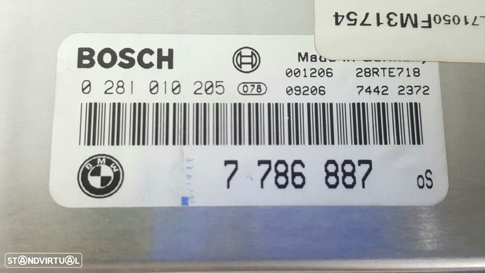 CENTRALINA DO MOTOR UCE BMW SERIE 3 BERLINA (E46) 320D - 5