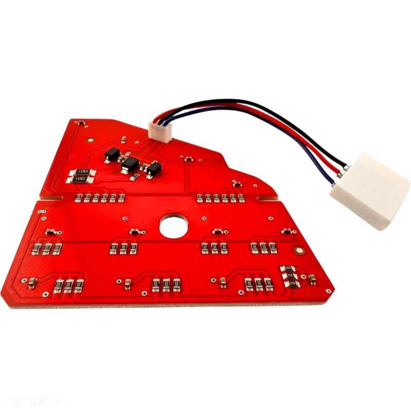 MODUŁ PŁYTKA LED NAPRAWA LAMPY TYLNEJ NISSAN QASHQAI J10 LIFT prawy WTYCZKA - 6