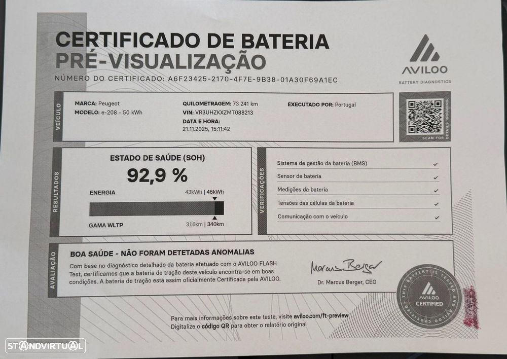 Peugeot e-208 50 kWh Allure Pack - 43