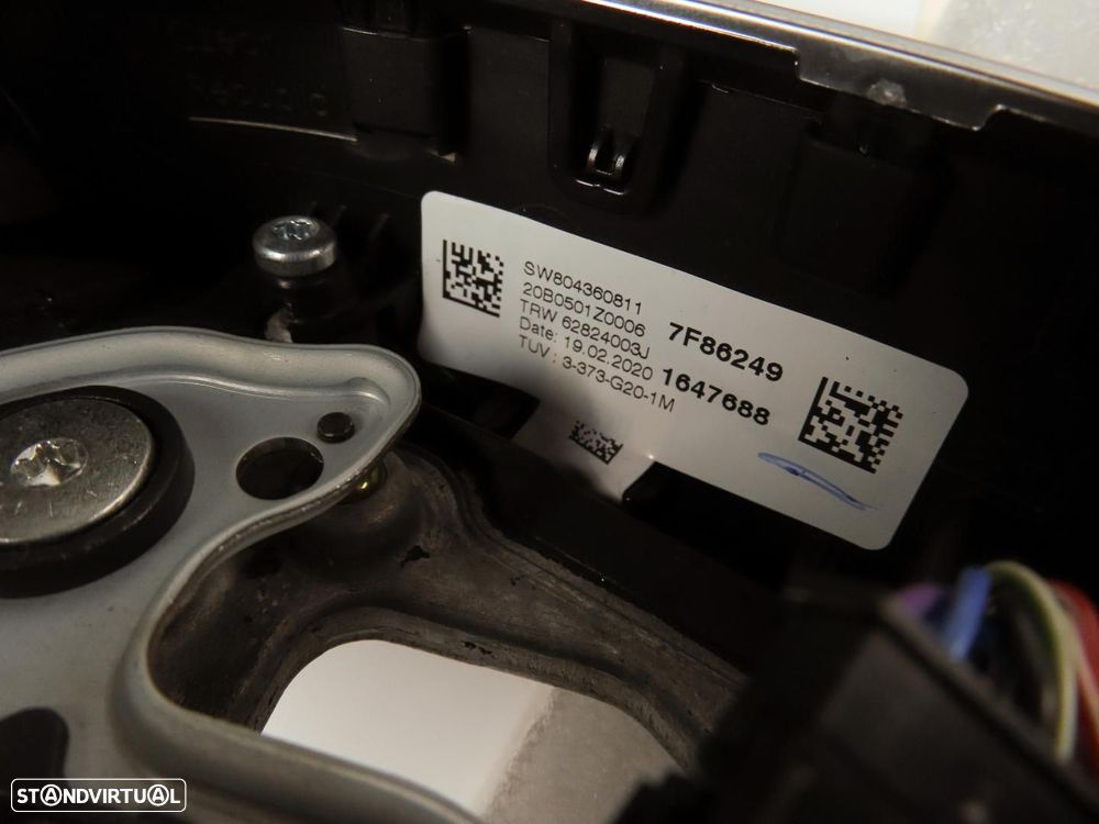 Volante M c/ Patilhas e Multifunções Aquecido Usado / Original BMW 3 (G20)/BMW 3... - 6