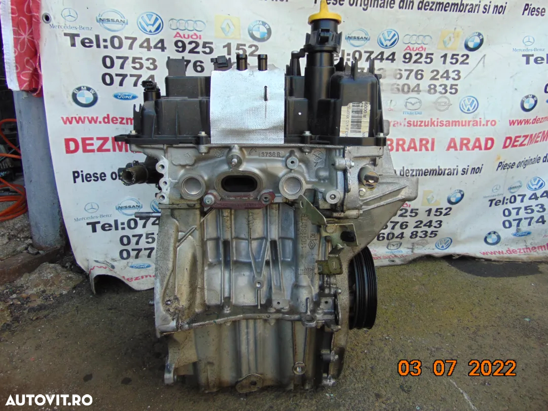 Motor VW 1.0 CHY Polo 6R VW Up Seat Mii Skoda CityGo Rapid motor CHYA fabia 3 ibiza - 2