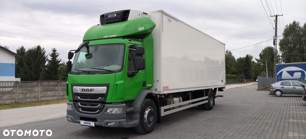 DAF LF 320 EURO 6/ CHŁODNIA PLASTOBLOK agr.CARRIER SUPRA 850Mt0 / AUTOMAT / DRZWI / WINDA ZAŁADUNKOWA