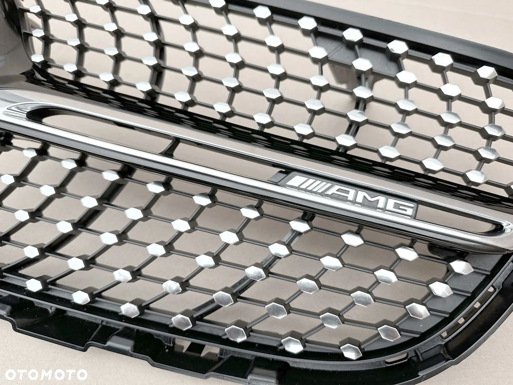 GRILL ATRAPA Mercedes W253 A253 GLC AMG DIAMOND, pod KAMere - 3