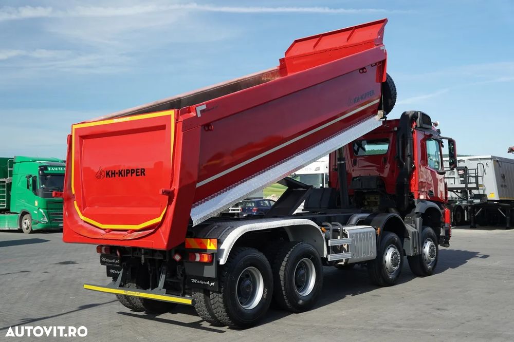 Mercedes-Benz AROCS 4145 / 8x8 / BASCULATOR SPATE / KH KIPPER / EURO 6 - 5