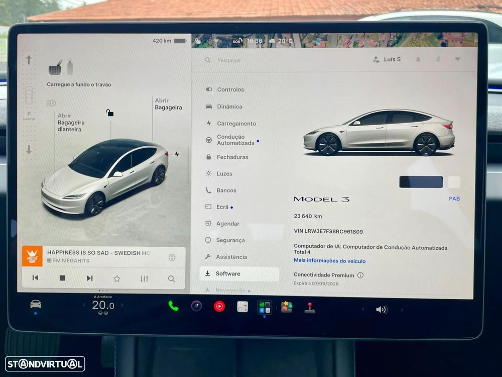 Tesla Model 3 Tração Traseira — fotografia 16