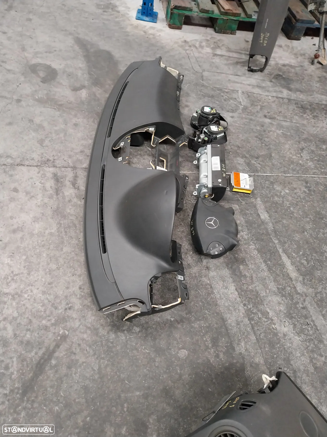 Kit airbag Mercedes W211 ano 2005 - 2