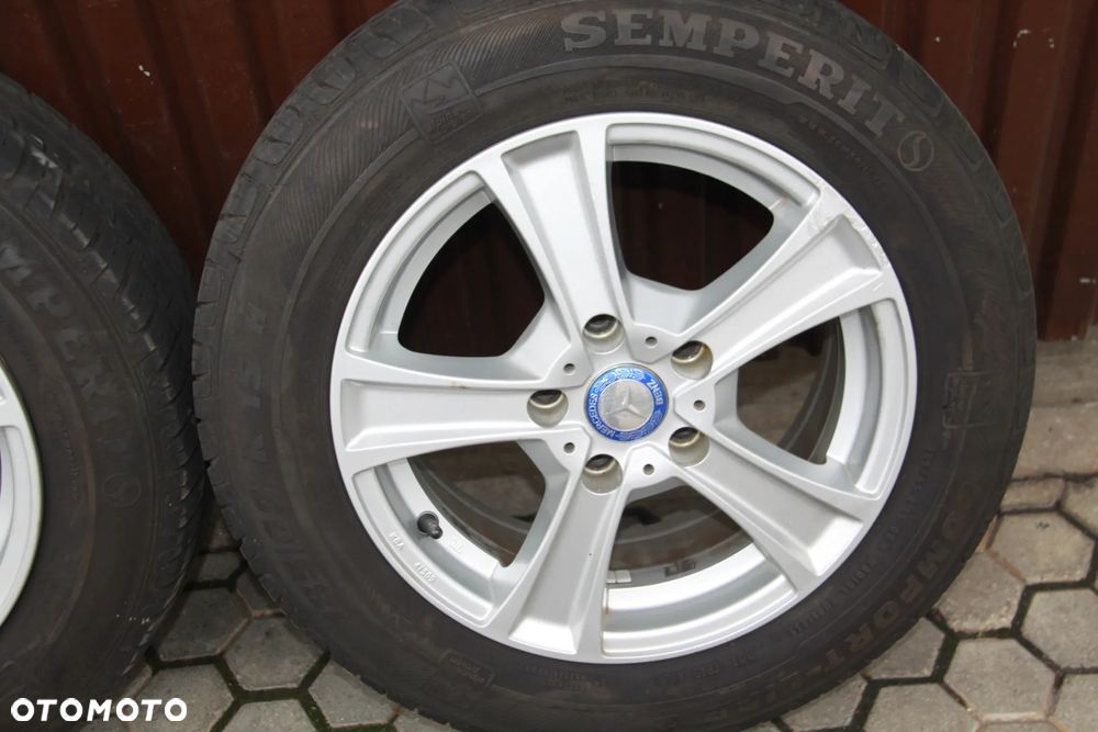 Koła Alufelgi  Mercedes A , B  Klasa 6,5 x15 , 5x112 ET 38 . 185 /65 R 15 - 8