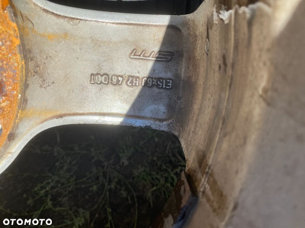 Koła alufelgi 15" Smart Forfour 4x114,3 - 4