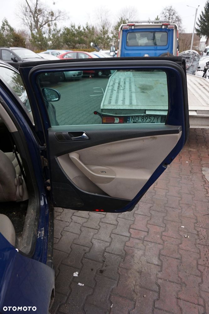 DRZWI TYLNE PRAWE PASSAT B6 KOMBI LA5E  GRANATOWY VOLKSWAGEN 2005-2010 - 9