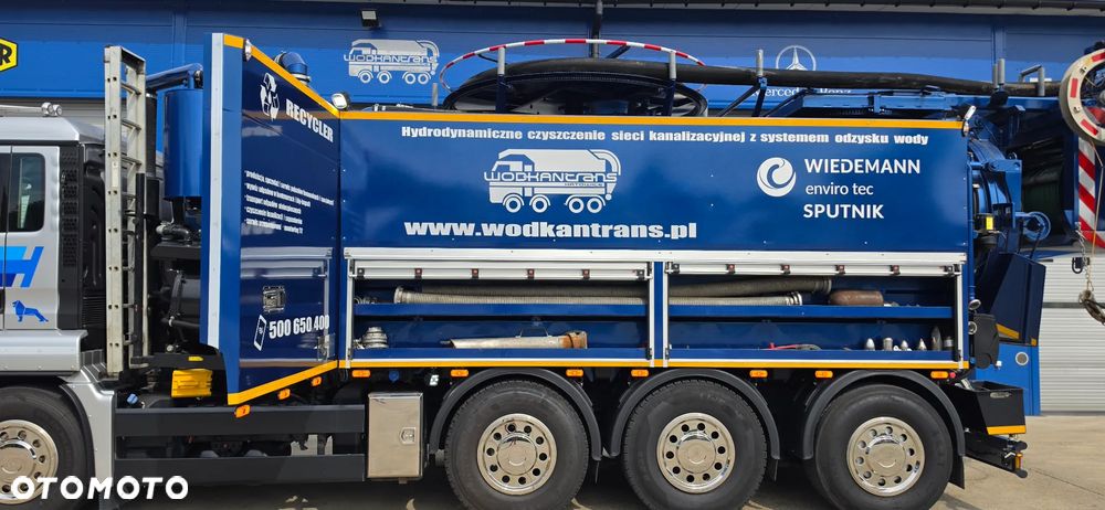 MAN TGS 35.510 WIEDEMAN 12/6m3 kamera SPUTNIK Recykling - 20
