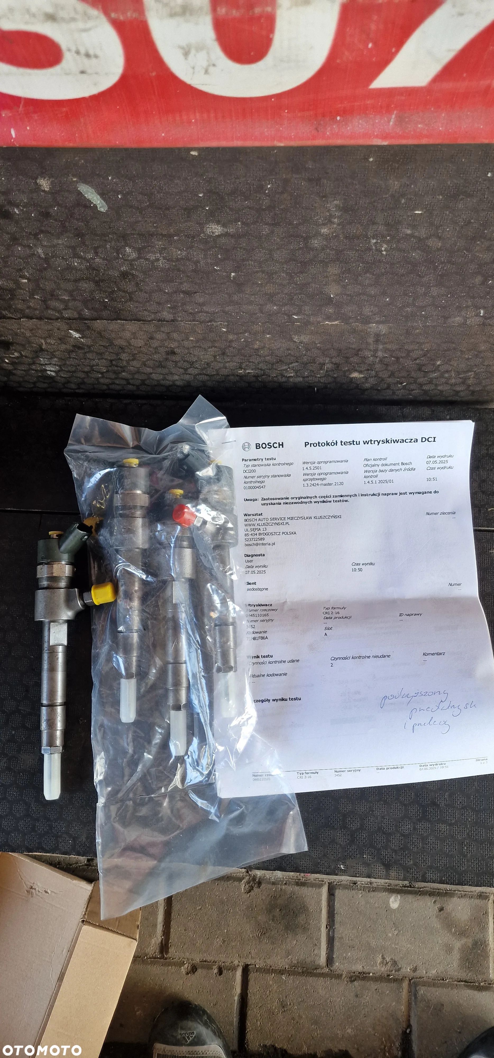WTRYSKIWACZ 0445110165 OPEL 1.9 CDTI - 1