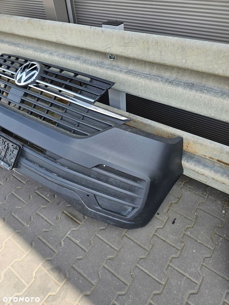 VW T6 T6.1 LIFT ZDERZAK PRZÓD PRZEDNI GRILL ORYGINAŁ 7LA807221B - 4