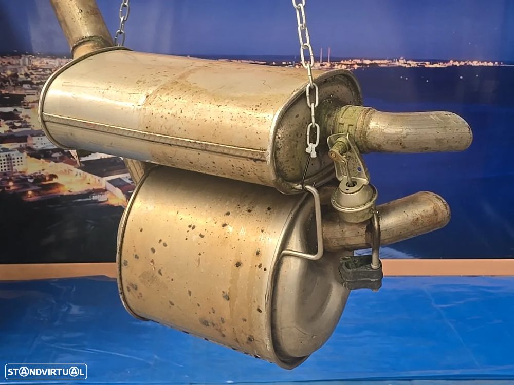 BMW Série 7 E65 E66 745i V8 Silencioso Traseiro panela de Escape Muffler OEM Original 2001- - 7