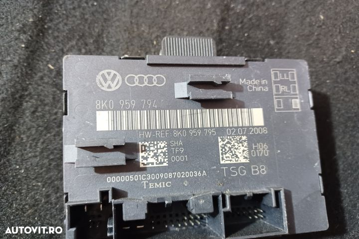 Modul control usa spate dreapta 8K0959794 8K0959794 Audi A4 B8/8K [20 - 3