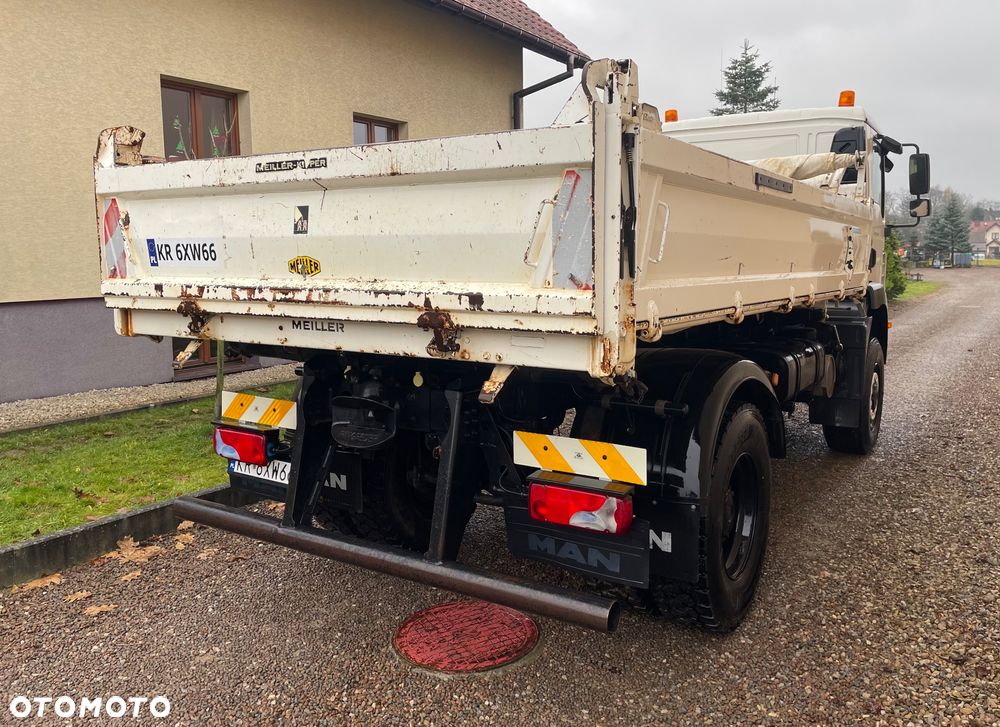 MAN TGM 4x4 Wywrotka Kipper - 3