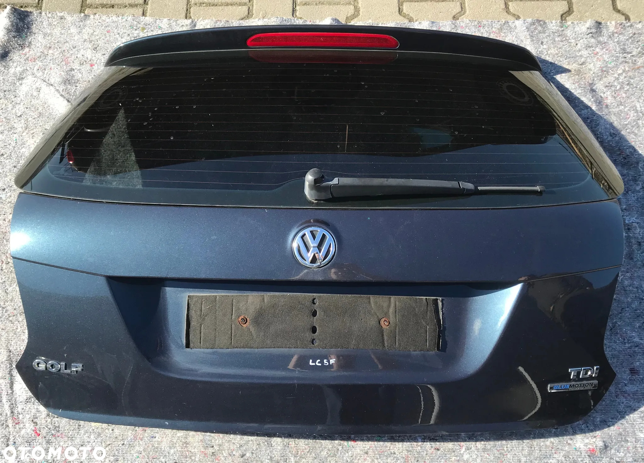 VW Golf VI 6 1K9 kombi klapa bagażnika tył tylna LC5F - 4