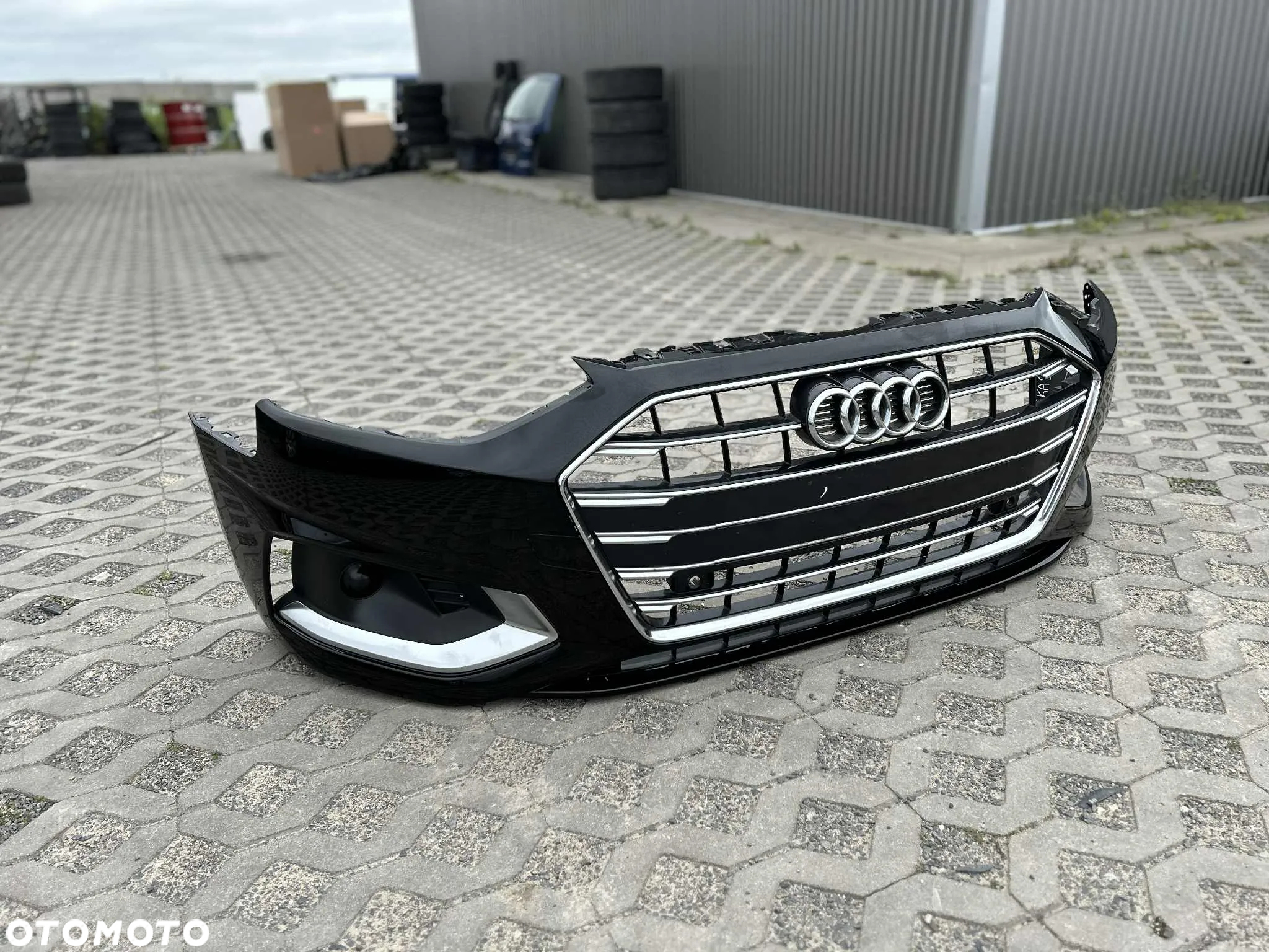 Audi A4 B9 FL Lift Zderzak Przedni Przód Kompletny LY9B 19-2024r bez PDC - 8