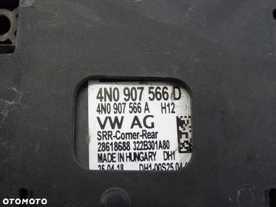 4N0907566D asystent pasa Audi A6 A7 C8 4K czesci - 2