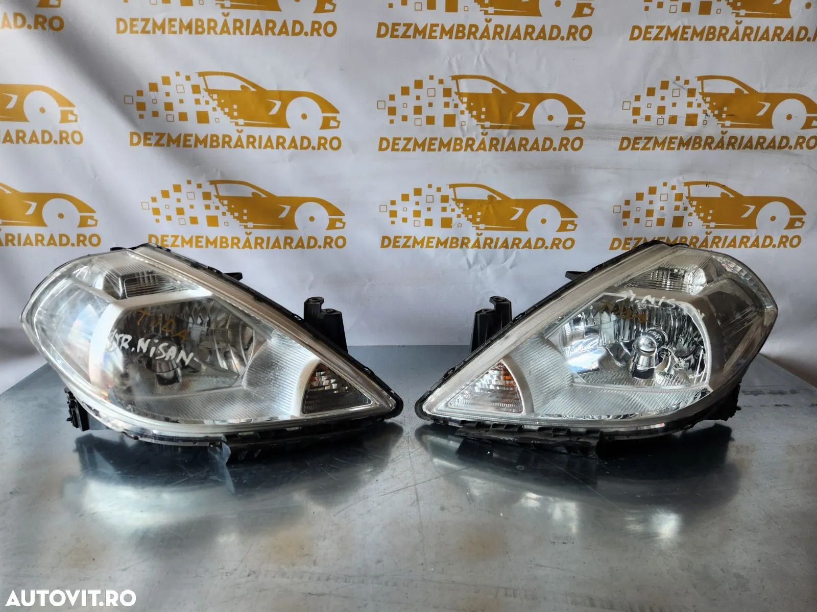 Faruri Far Stanga Dreapta Nissan Tiida Xenon Complete An 2007-2008-2009-2010-2011-2012-2013-2014 Vo - 1