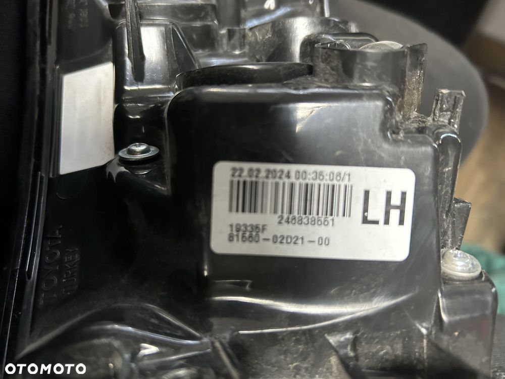 Lampa tylna lewa TOYOTA COROLLA E21 SEDAN 2018- LED  81560-02D21 IGLA ORG - 3