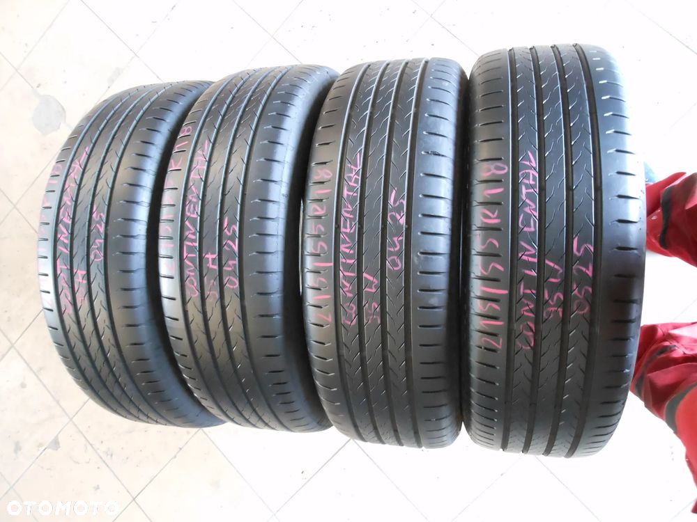 Opony 215/55r18 continental eco contact 6Q 6.2mm komplet lato - 1