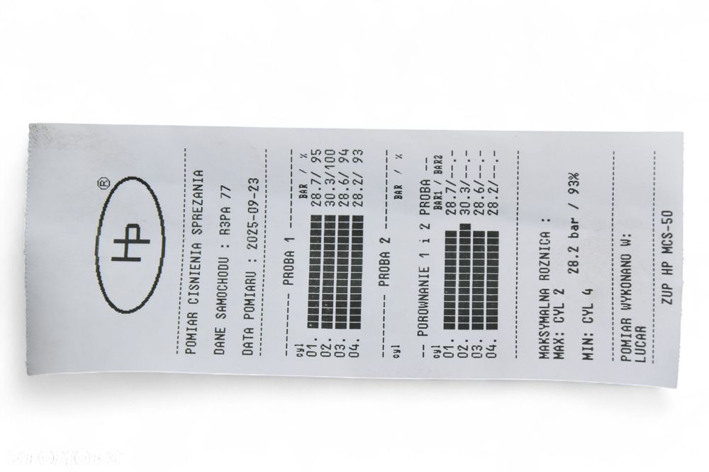 Silnik FORD TOURNEO CONNECT 1.8 TDCi 90KM R3PA P9PC 02-13r  KOMPRESJA - 12