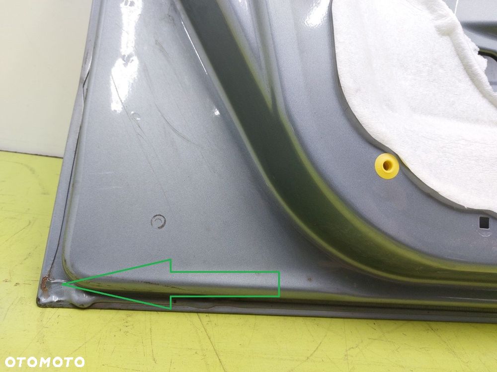 Drzwi przednie lewe przód Fiat Grande Punto 2005-2009 5DRZWI SREBRNE - 10