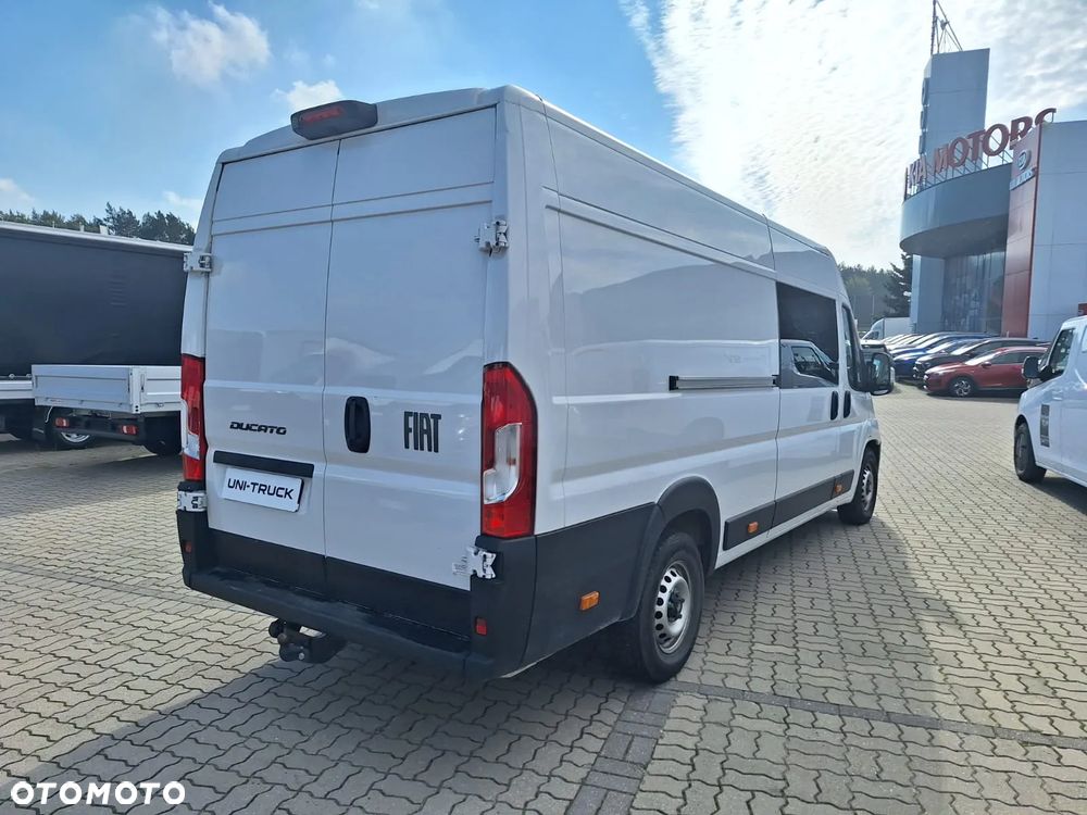 Fiat Ducato L4H2 brygadówka / doka / 7 osób / hak 3t / kamera / czujniki / nowa buda - 8