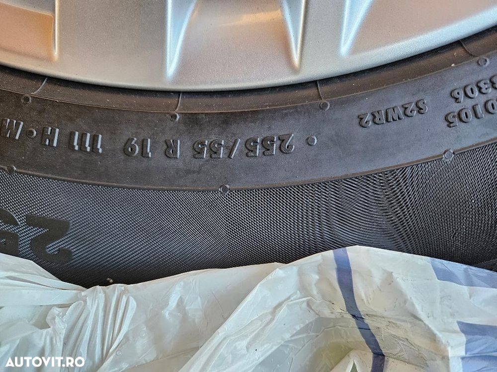 Jante Roti 19 Iarna VW Touareg Originale / Anvelope Iarna 255 55 R19 - 4