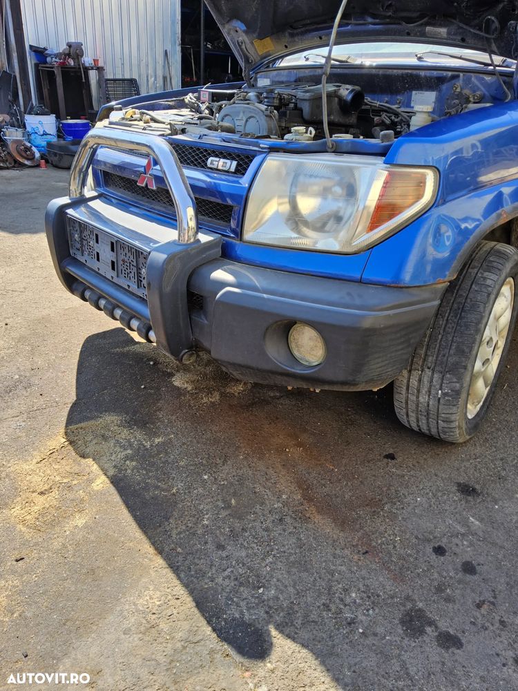 Bara fata Mitsubishi Pinin 1998-2006 spider fata bara cu proiectoare - 2