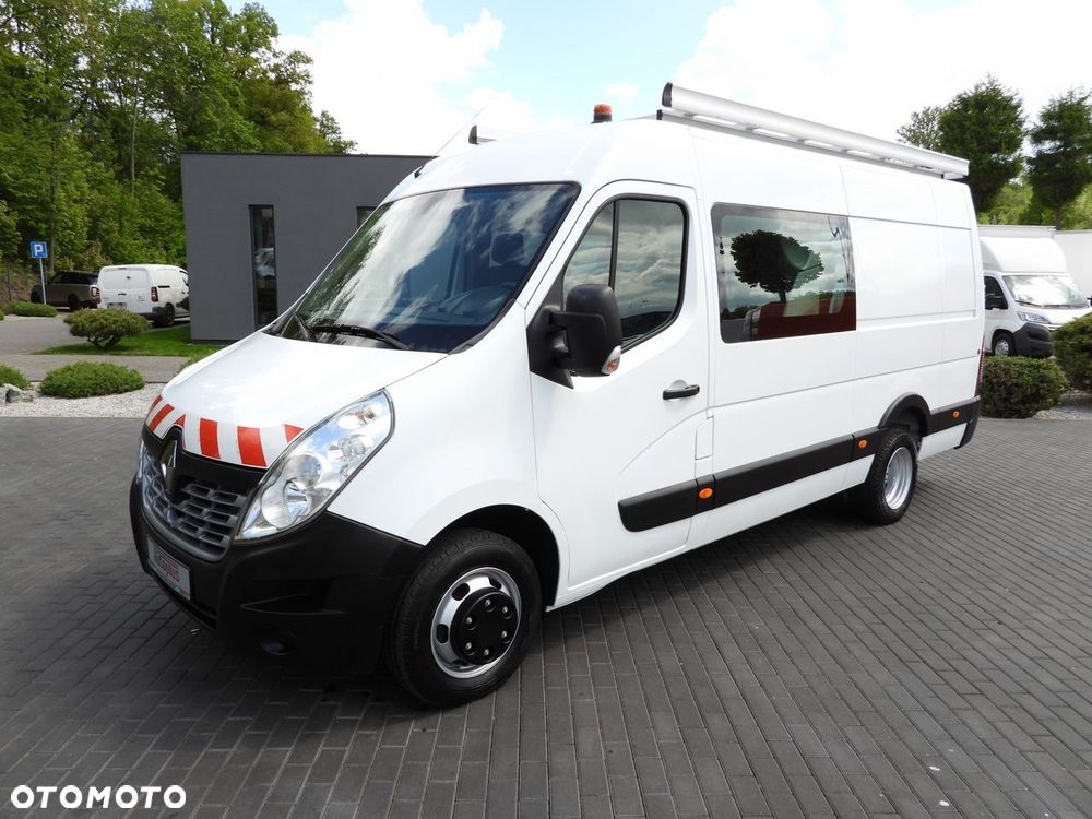 Renault MASTER FURGON BRYGADÓWKA 6 MIEJSC BLIŹNIACZE KOŁA  130KM - 19