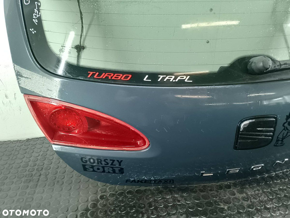 KLAPA BAGAŻNIKA SEAT LEON II LW7X - 3