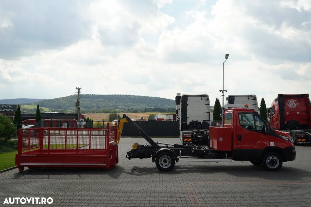 Iveco DAILY 35-150 / PALFINGER CITY 23 MPA CU CARLIG / CUTIE DE VITEZE 3.1 M / PTO / DUBLU / MANUAL / IMPORTAT / - 18