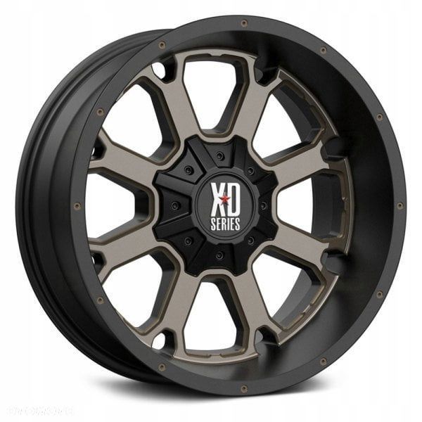Felga aluminiowa XD 825 20X10 5X127 ET-24 JEEP WRANGLR JK JL JT 2007-2025 - 1