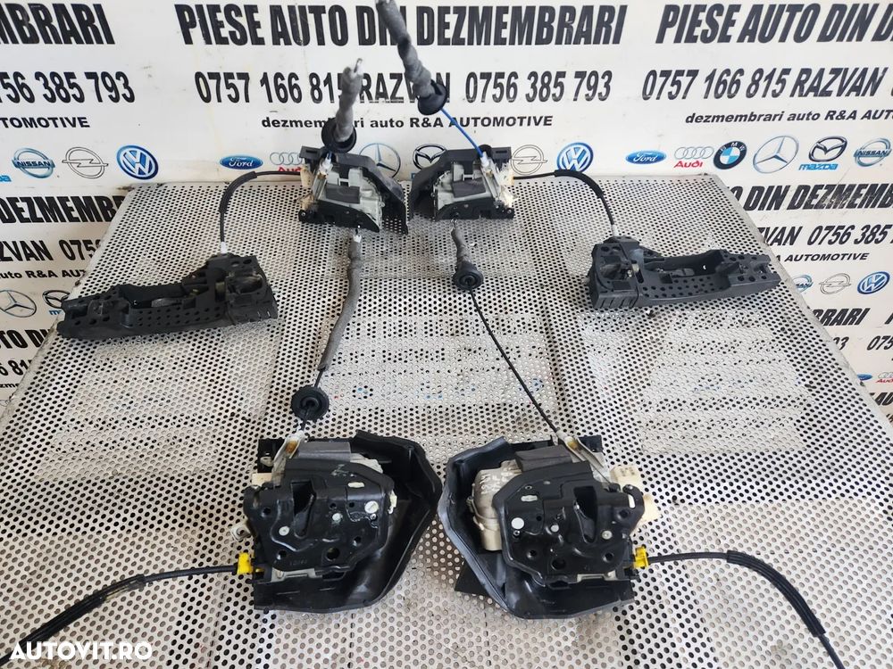 Broasca Blocator Incuietoare Usa Fata Spate Audi A8 4H D4 Volan Stanga An 2010-2011-2012-2013-2014- - 3