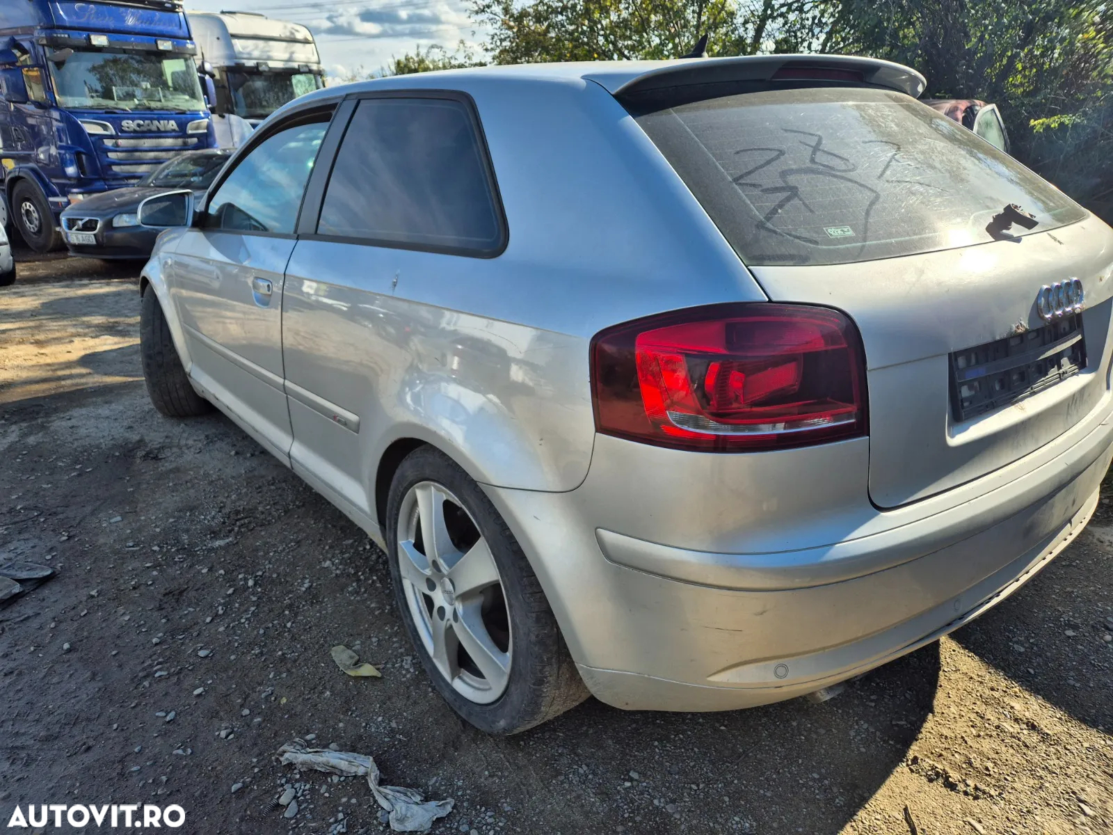 Haion cu geam luneta portbagaj Audi A3 8P 2006 2 usi / coupe - 2