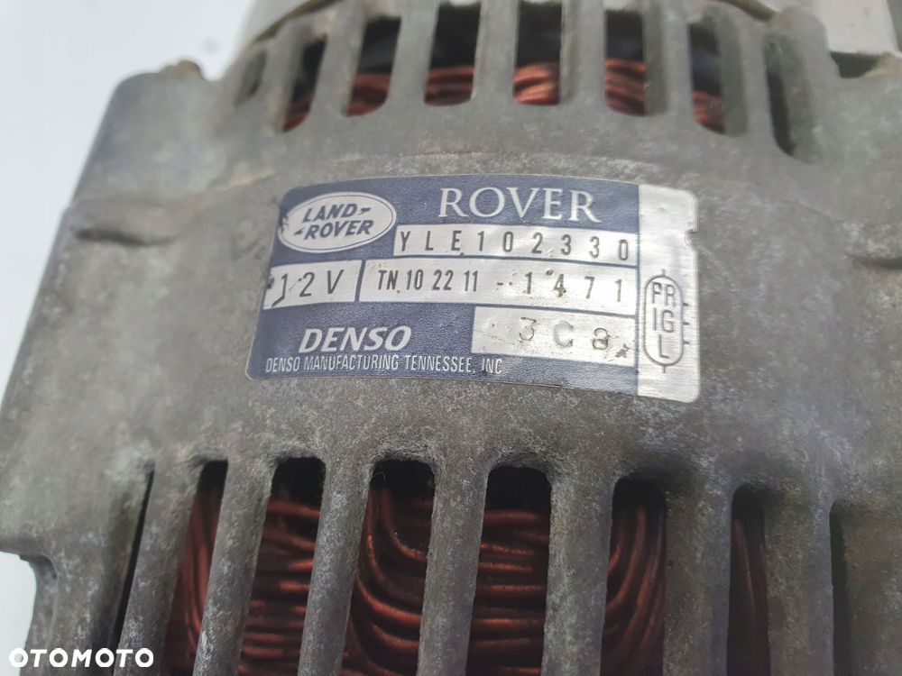 ALTERNATOR Rover 75 2.5 V6 _ YLE102330 denso oryginał Alternator - 2