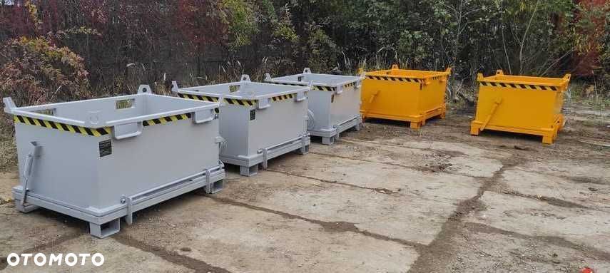 Prostokątny pojemnik z dnem klapowym PMDB 500 L kontener - 5