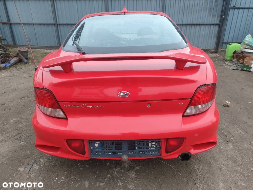 KOMPLETNY TYŁ KLAPA ZDERZAK LAMPA HYUNDAI COUPE TIBURON I LIFT PU - 1